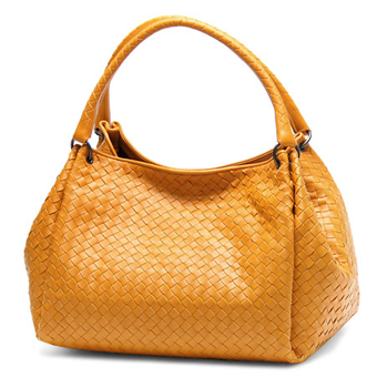 BOTTEGA VENETA ボッテガヴェネタ バッグ レプリカ レザートートバッグ 222322 v0016 7663 トパーズイエロー レディース